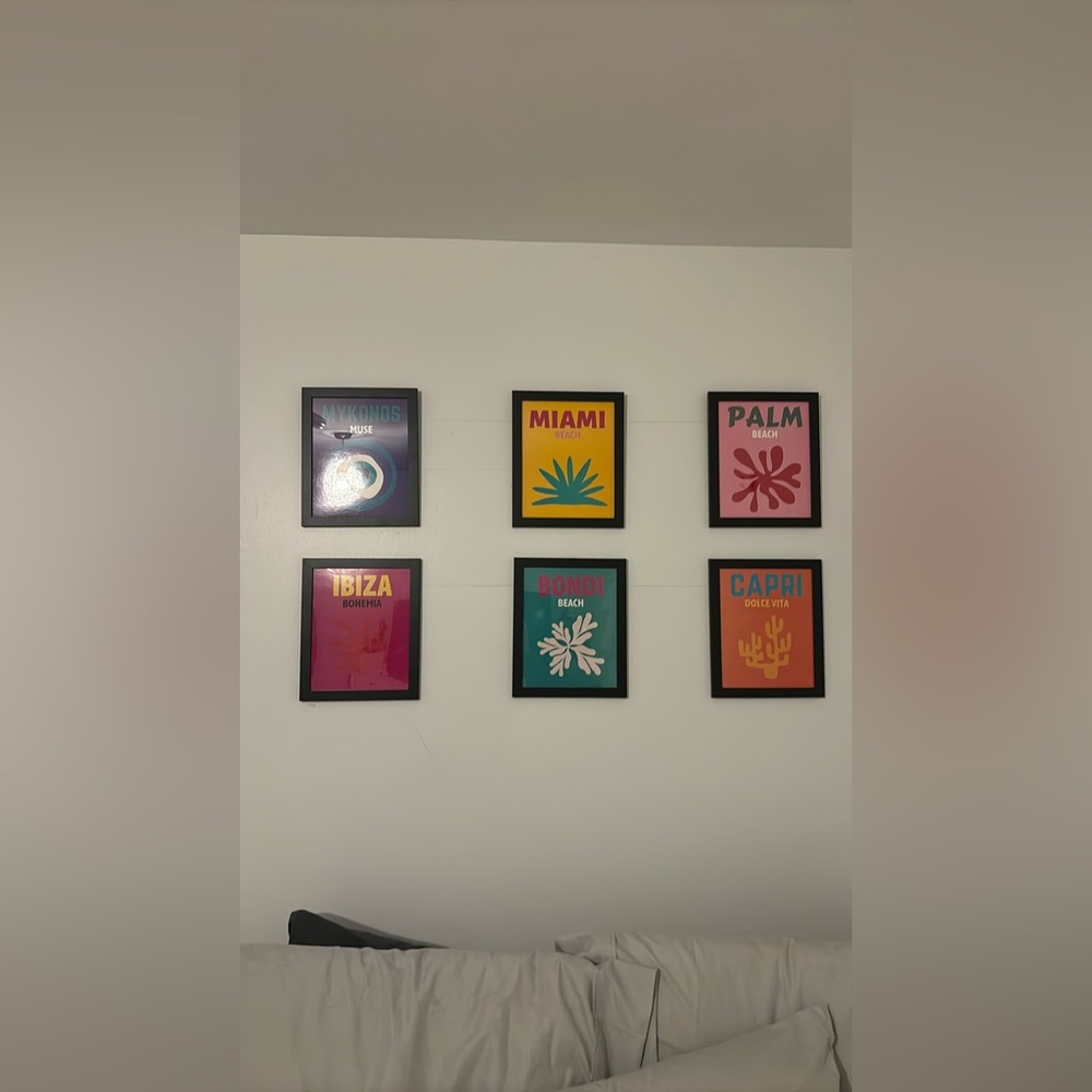 framed posters